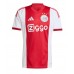Pánské fotbalový oblečení Ajax Oscar Gloukh #10 Domácí košile 2025-26 Krátkým Rukávem